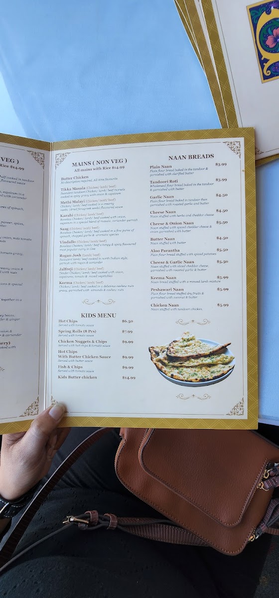 Menu Bollywood Indian Restaurant Gisborne-2